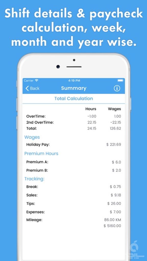 WorkLog - Shift Hours Tracking