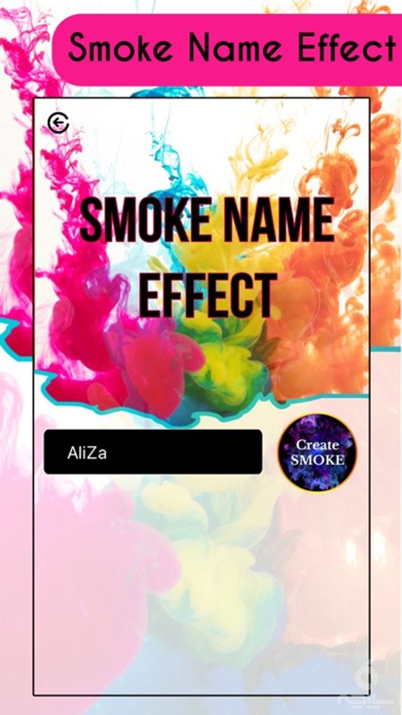 Smoke Name Effect