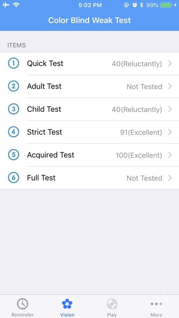 EyeCare - Colorblind Test Exam