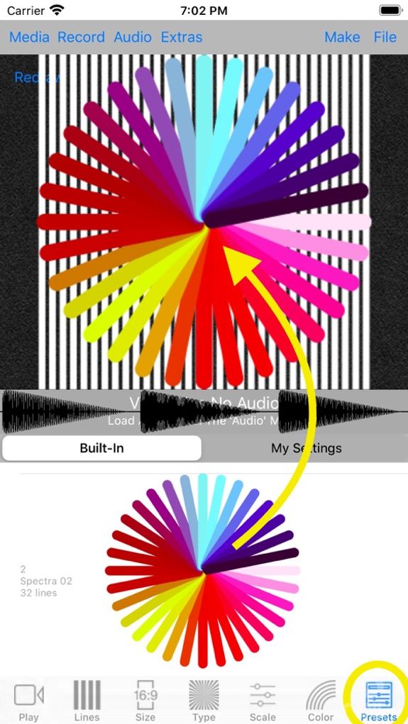 Spectra - Video & Audio to Art