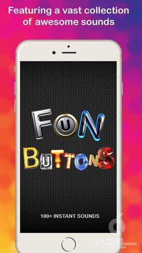 دانلود اپلیکیشن Instant Buttons - Funny Sounds برای آیفون