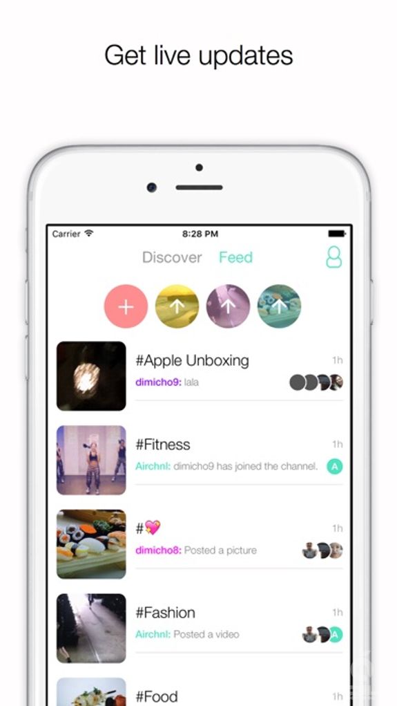 Airchnl : Social Video + Chat