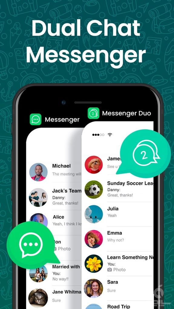 Messenger for WhatsApp Duo Web