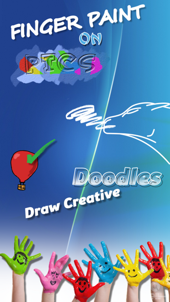 Finger Painting on Pics – Draw Creative Doodles and Add Multiple Colors in Virtual Booth