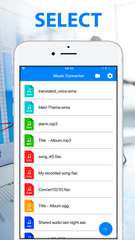 MP3 Converter: Edit Music file