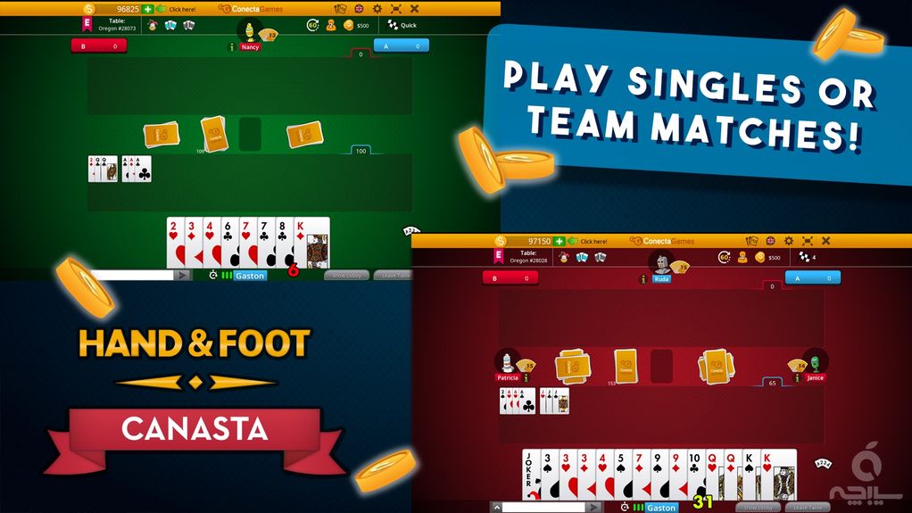 Canasta Hand And Foot