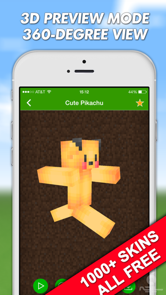 Skins for Minecraft PE (Pocket Edition) & PC Free - for Pokemon