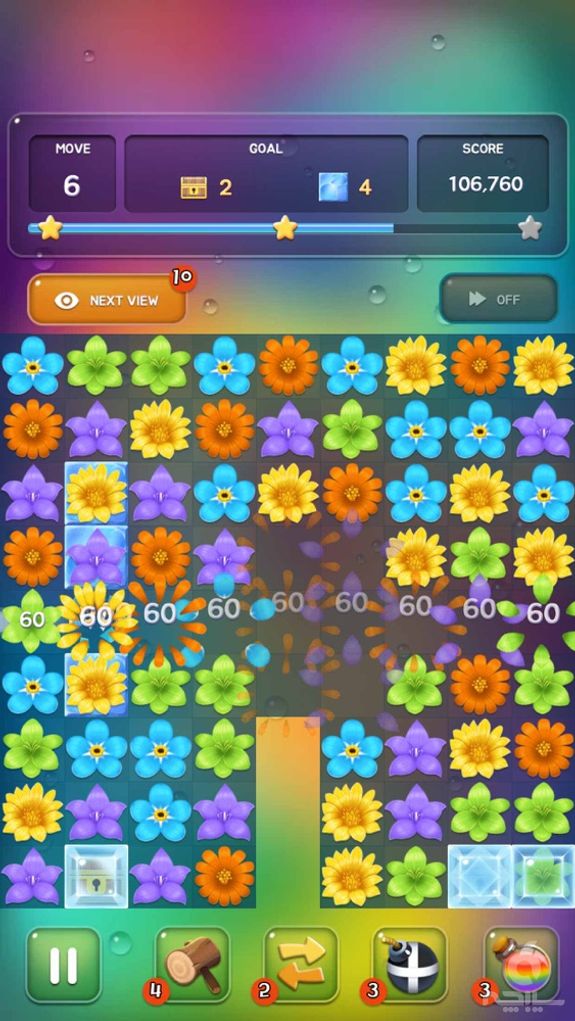 Flower Match Puzzle