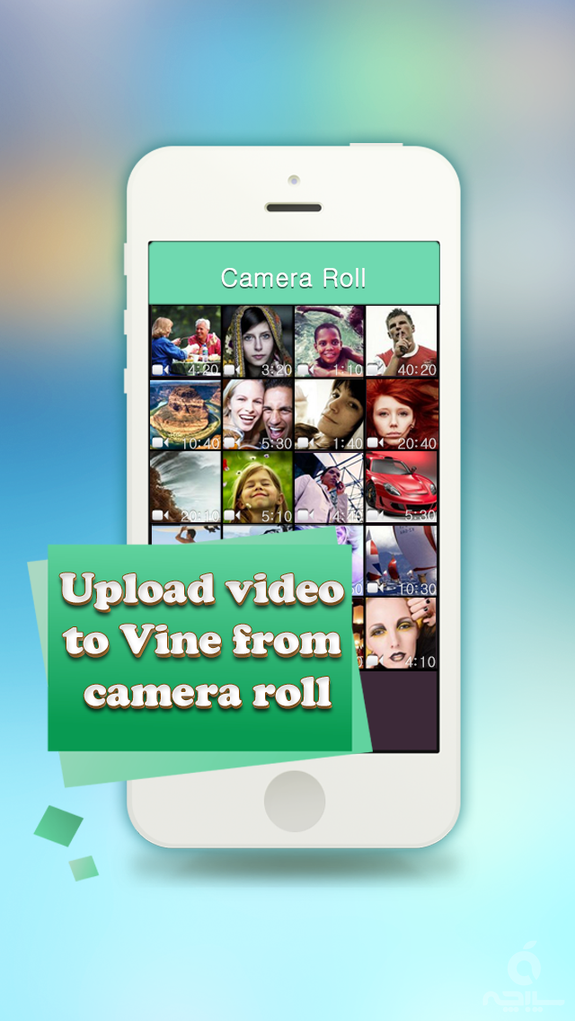 Custom Video Uploader for Vine - Upload custom videos to Vine from your camera roll