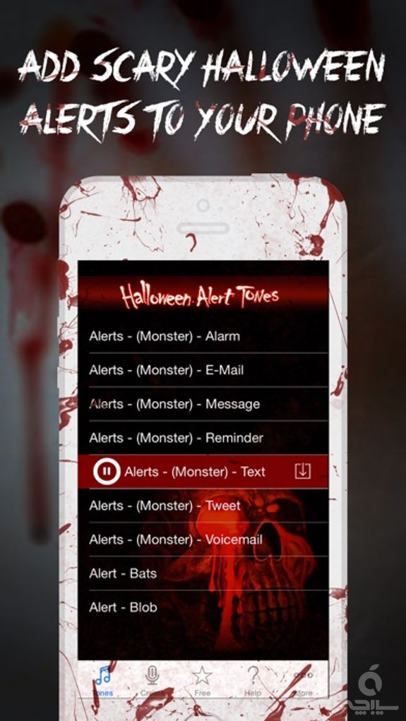 Halloween Alert Tones - Scary new sounds for your iPhone