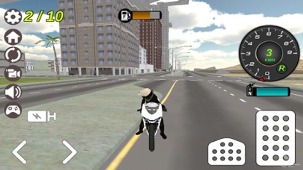 Police Motor-Bike City Simulator 2