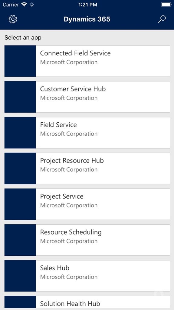 Dynamics 365 for phones