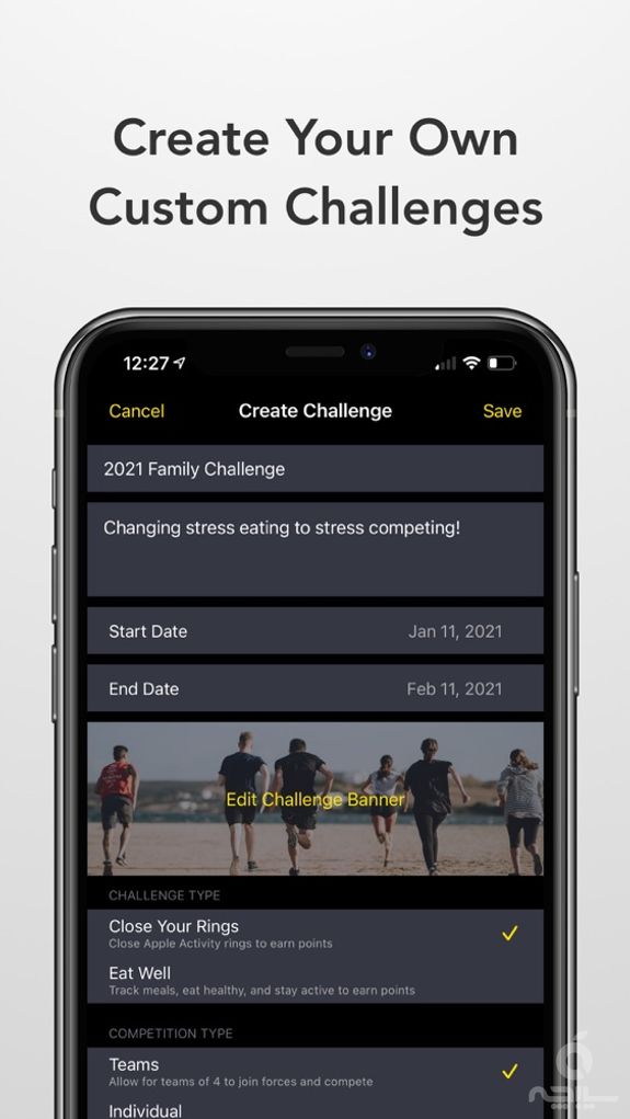 Challenges - Compete, Get Fit