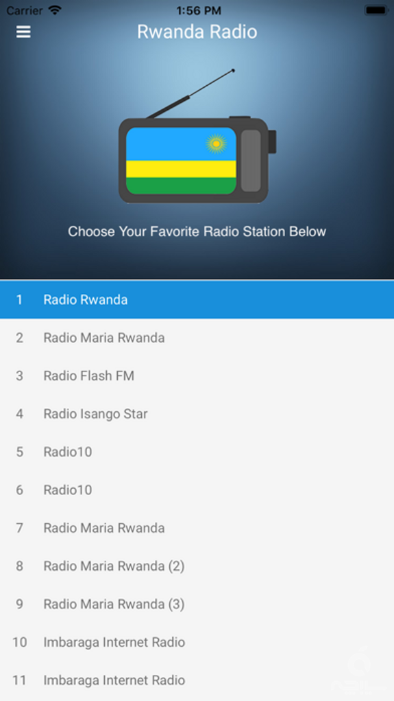 Rwanda Radio Station FM Live