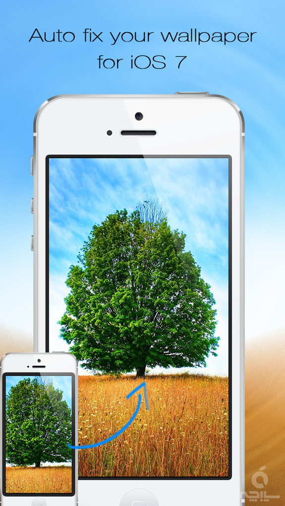 Wallpaper Fix & Fit Free- Scale, zoom, and position your background photos for iOS 7 home screen