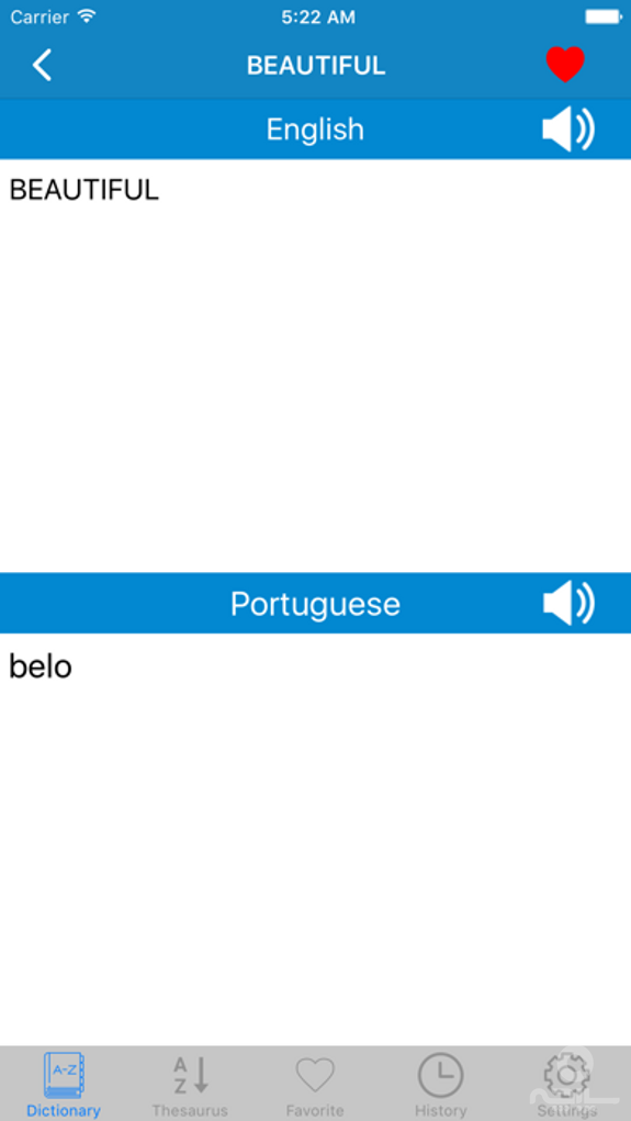 English to Portuguese, Portugues to Eng Dictionary