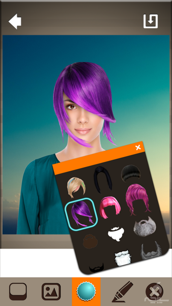 Hairstyles & Barber Shop – Try Hair Styles or Cool Beard in Picture Editor for Virtual Makeover