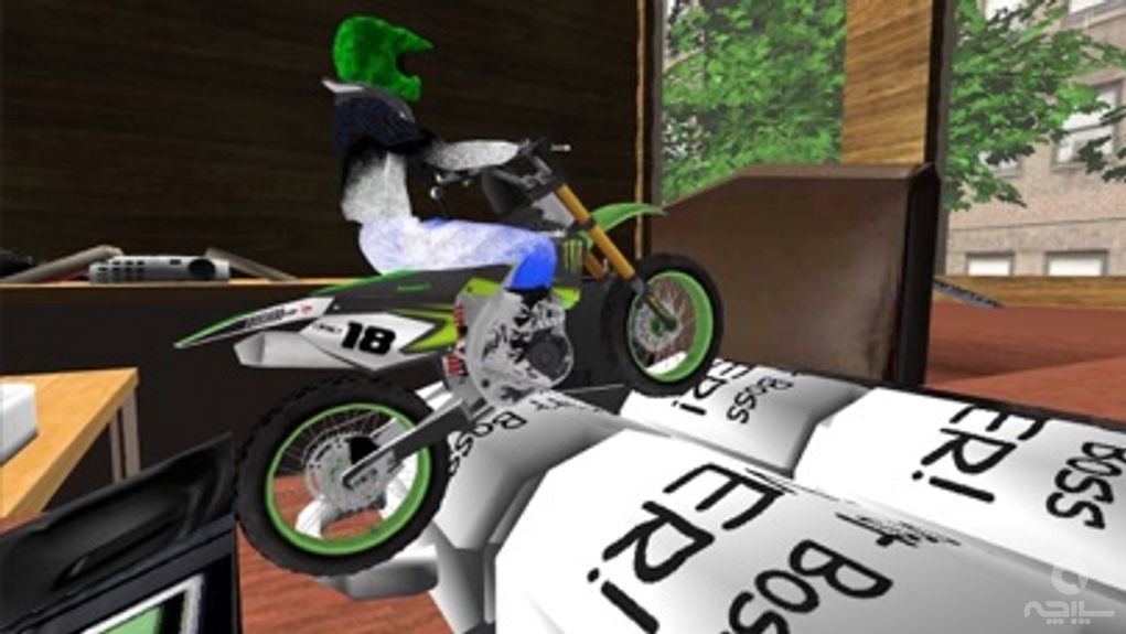 Office Bike Stunt Racing Sim-ulator