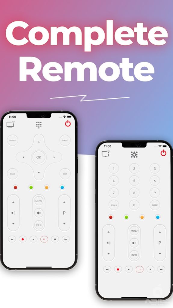 Universal remote tv smart