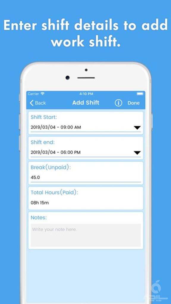 WorkLog - Shift Hours Tracking