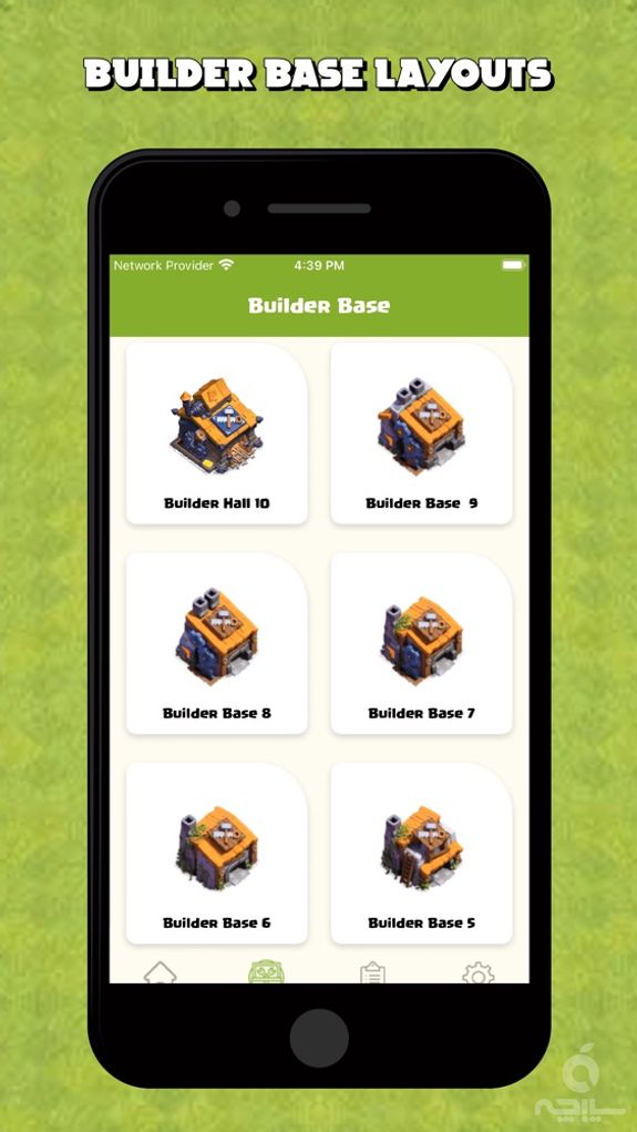 Map Layout for Clash of Clans