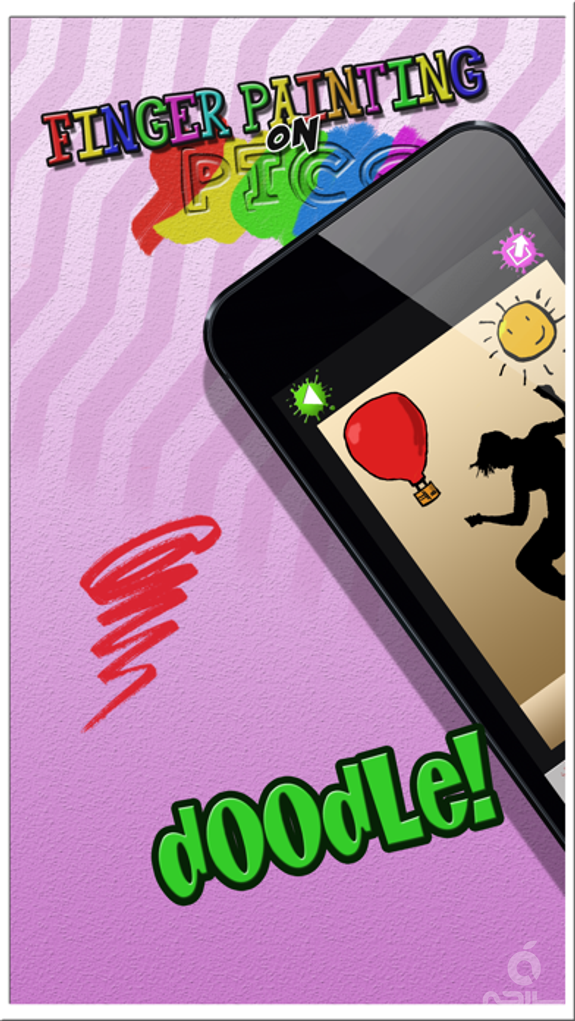 Finger Painting on Pics – Draw Creative Doodles and Add Multiple Colors in Virtual Booth